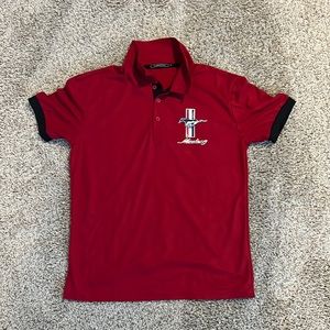 Ford Mustang Polo Shirt Mens Size Large